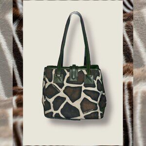 Dooney & Bourke Large Serengeti Giraffe Canvas